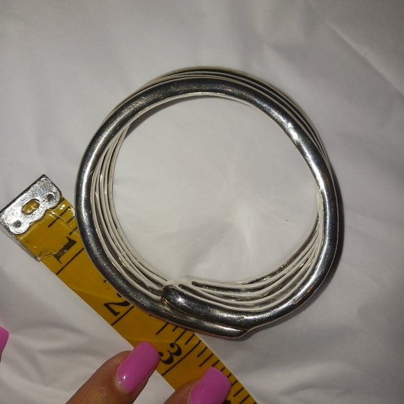 925 solid beautiful cuff bracelet. - Picture 8 of 12